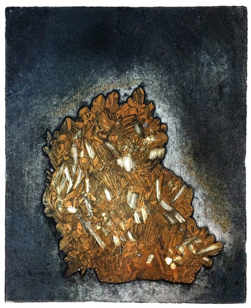 Pyrite, Viscosity Print